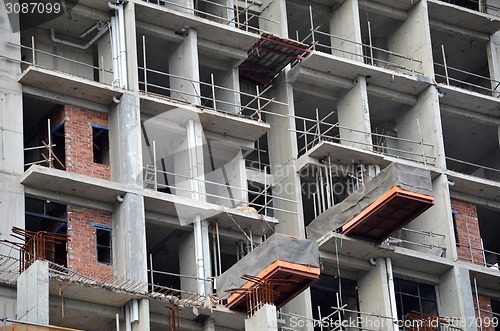 Image of General view of construction site