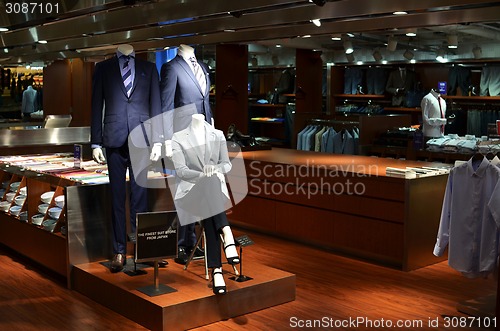 Image of Retail shop that sell business suit