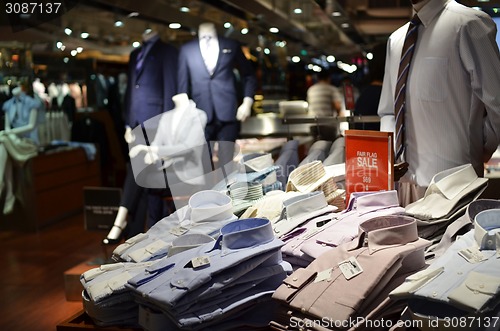 Image of Retail shop that sell business suit