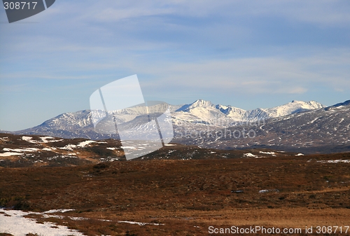 Image of Norwegian mountains