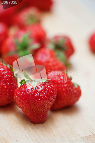 Image of Fresh strawberries