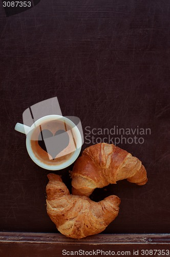 Image of hearts coffee