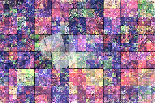 Image of Mosaic abstract background