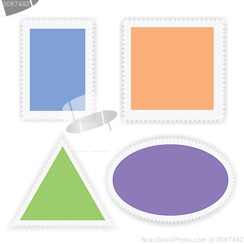 Image of postage stamps