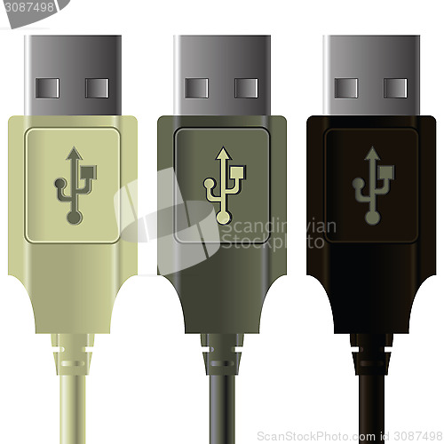 Image of USB cables
