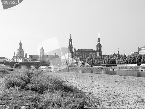 Image of  Elbe river in Dresden 