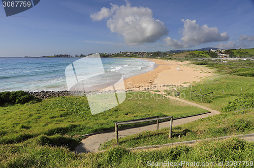 Image of Zig Zag path to Bombo Beach Australia