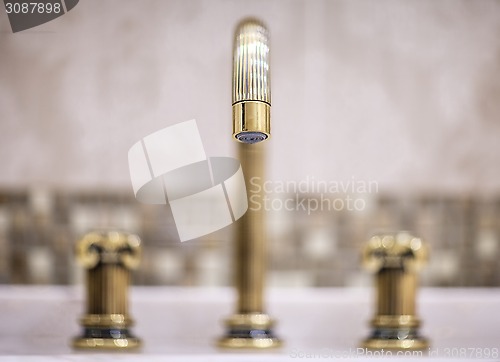 Image of faucet in classic style