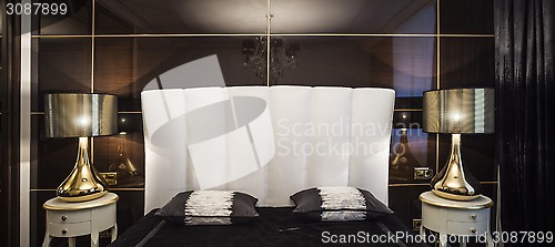 Image of Interior luxury bedroom 
