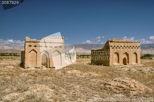 Image of Temple ruins in Kyrgyzstan