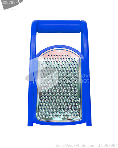 Image of Blue plastic grater