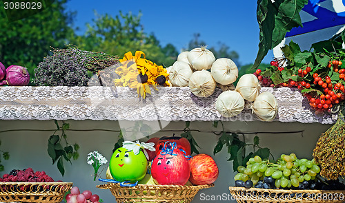 Image of Beautifully designed Cabinet for selling vegetables and fruits.