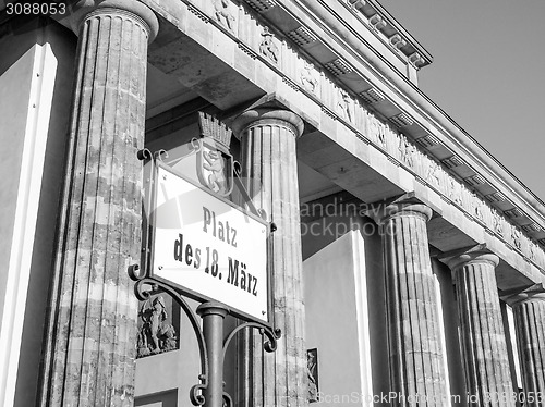 Image of  Brandenburger Tor Berlin 