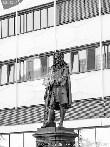 Image of  Leibniz Denkmal Leipzig 