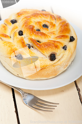 Image of blueberry bread cake dessert 