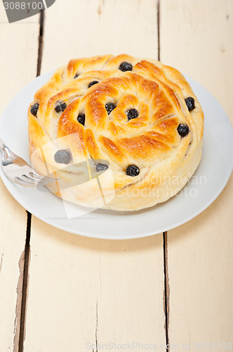 Image of blueberry bread cake dessert 