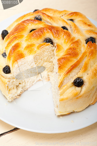 Image of blueberry bread cake dessert 