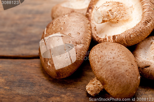 Image of shiitake mushrooms