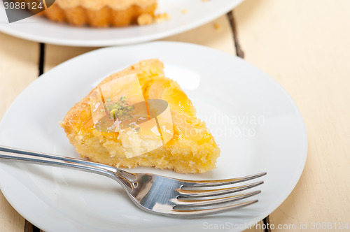 Image of fresh pears pie dessert cake 