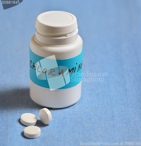 Image of chloramines tablets