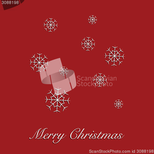 Image of Merry Christmas vector illustration