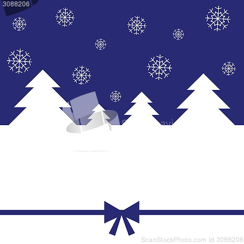 Image of Merry Christmas vector illustration