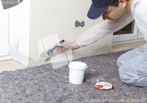 Image of Painters edited damp walls