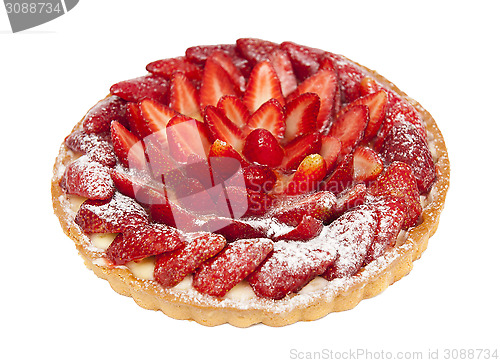 Image of Tart with strawberries