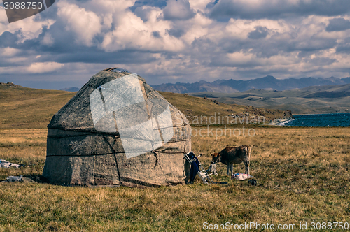 Image of Yurts in Kyrgyzstan