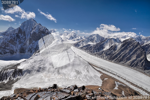 Image of Glacier in Tajikistan