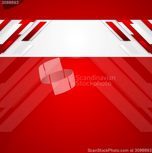 Image of Red vector corporate abstract background