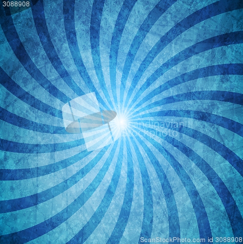 Image of Blue grunge swirl background