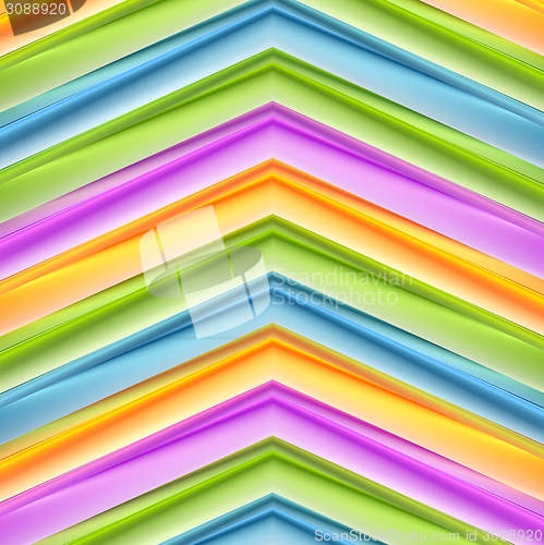 Image of Abstract colorful stripes background