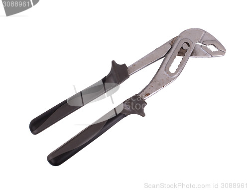 Image of Groove pliers isolated 