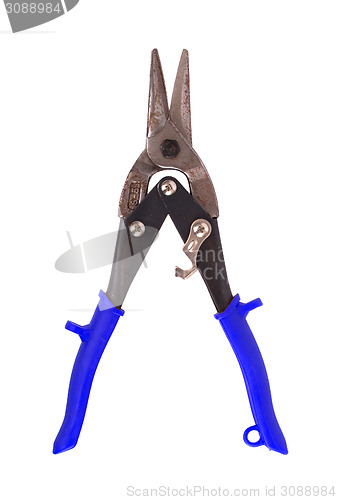 Image of Heavy duty scissors isolated on white background
