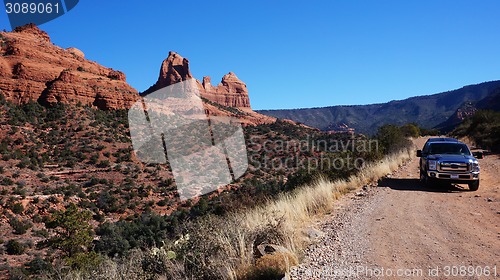 Image of Wilderness of Rocky Mountain in Arizona, USA