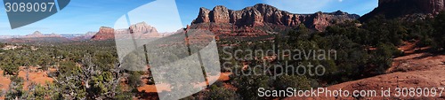 Image of View of Oak Creek Canyon in Arizona