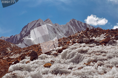 Image of Ice crystals in Tajikistan