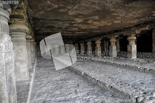 Image of Ellora caves in India