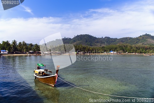 Image of Boat near Koh Mook Pier.