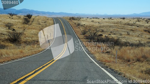 Image of Scenic of Highway 163 through Monument Valley, Arizona