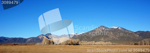 Image of Winter view of Rocky mountain 