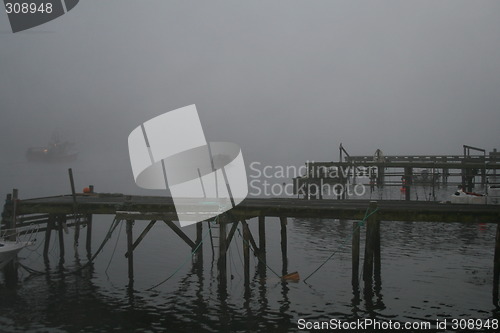 Image of Fog on the norwegian coast