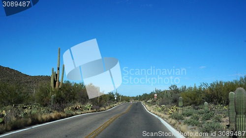 Image of Road in the dessert