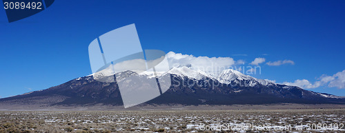 Image of Mountains in Colorado in winter