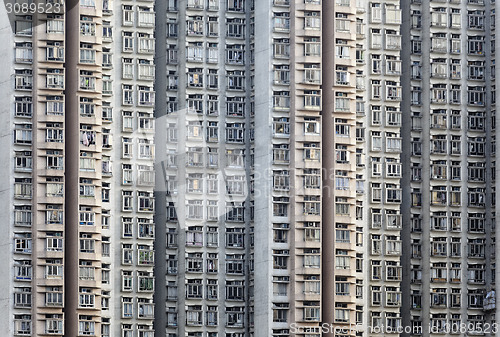 Image of Old apartments in Hong Kong