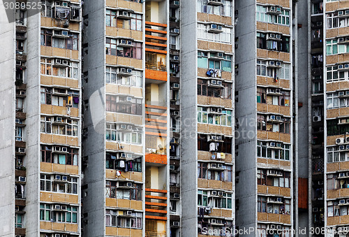 Image of Old apartments in Hong Kong