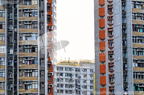 Image of Old apartments in Hong Kong