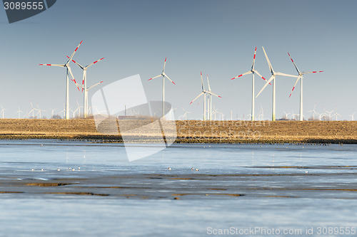 Image of Windmills in northern Germany