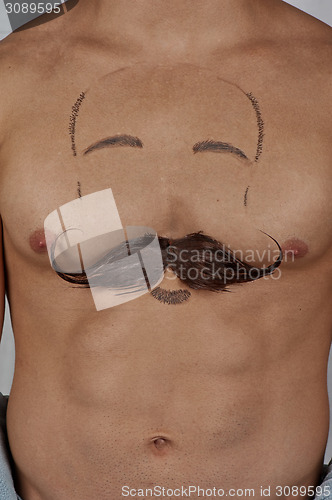 Image of male torso